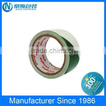 Strong adhesive double color PE warning tape