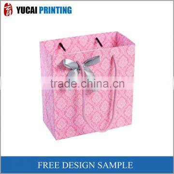 Pink bag gift bag shopping bag