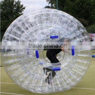 Clear bepoke inflatable human hamster zorb ball for sale