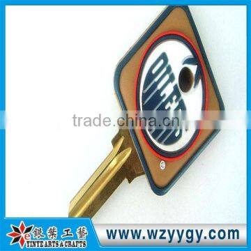 Customized cheap promotional soft pvc key cover