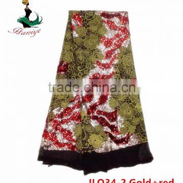 Haniye JLQ34-1/2016 Best Price Embroidery French Lace / Hot Selling African Water Soluble Tulle Lace Fabric photo-2