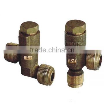 Marine Bronze Male Screw Thread Check Valve