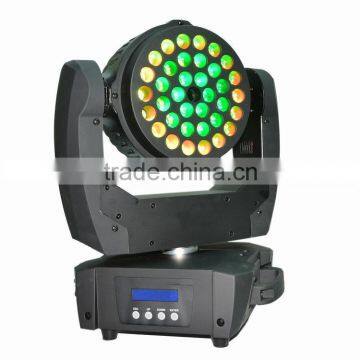 200mw green laser 36*10W 4in 1 rgbw led light for stage