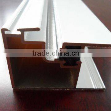 Furniture profile aluminum profile for sliding wardrobes powder coating high quality