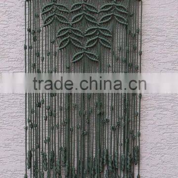 HANDMADE MACRAME WALL HANGING COTTON MACRAME KNITTED WALL HANGING