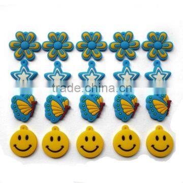 Colourful Loom Band Charms Rubber Charms For Rubberband Loom Bracelets Charms