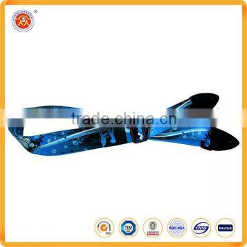 Wholesale Musical Instrument funny fashion custom brighting colorful blue rock guitar strap