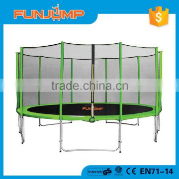 Funjump 15ft -16ft trampoline CE GS certificate outside ensousure