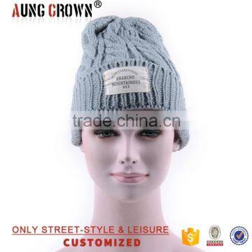 wholesale women's knit hat/cute winter hats for women