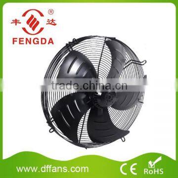 500mm AC heat pump fan motor with external rotor