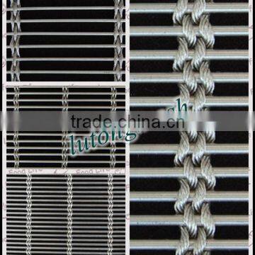 Anping Lutong mesh Architectural Cable Mesh system for architectural facade cladding