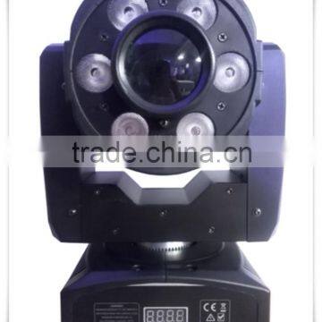 New light 30w white led spot 6x8w rgbw beam moving head spot beam light