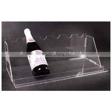 Acrylic Table Top Wine Display Rack