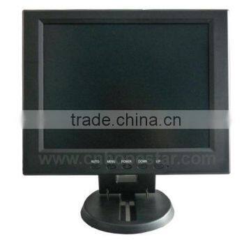 Black White Color Vga Hdmi Usb av tv Input 10inch Square Lcd tv photo-5