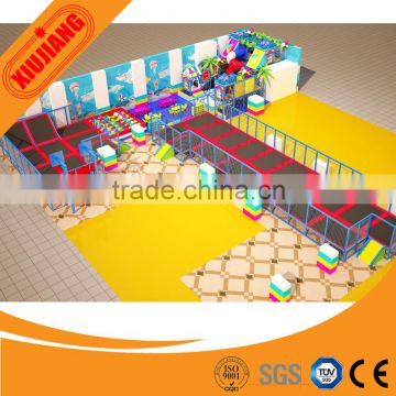 Customized Good Flexibility Outdoor Gymnastic Trampoline Park for Children