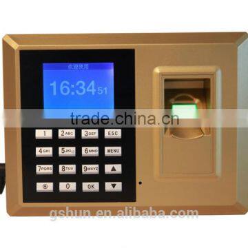 Plastic Shell Biometric Fingerprint Time Attendance Machine