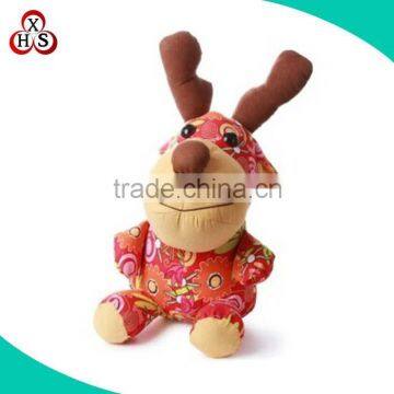 high quality best made latest plush professional christmas animal deer toy