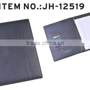 Newest A4 Size Leather Filefolder With Notepad photo-4
