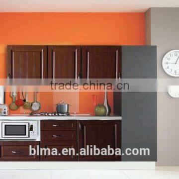 PVC Thermofoil Kitchen Cabinet (high glossy) with many colours