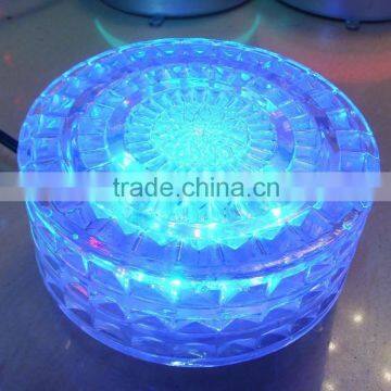 3w High Brightness Outdoor Solar crystal Glass Led Brick Light