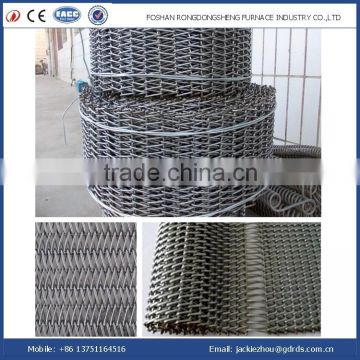 High temperature resistance electric furnace wire mesh belt