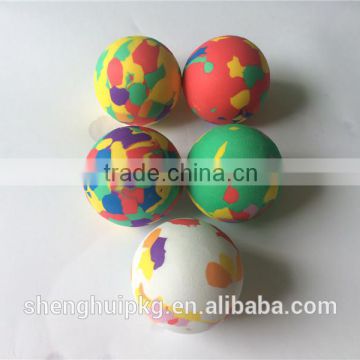 Hot sell cheap colorful eva foam ball toy gun eva ball promotional eva ball for kids playing