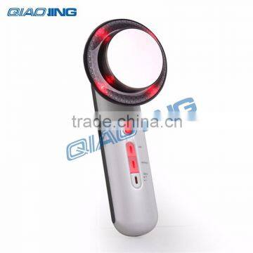 Portable 1MHz Ultrasonic Facial Beauty Equipment Skin Care EMS Body Massager