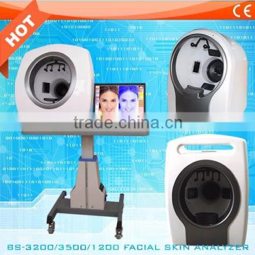 2015 hot magic mirror facial skin diagnosis analyzer system/ facial skin camera/ facial skin analyzer