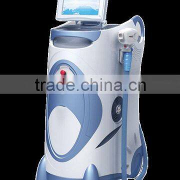 E-light + Nd yag laser +RF for Hair/Tattoo/Wrinkle remover