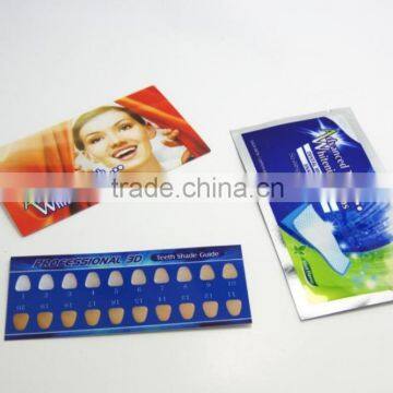 Dental teeth whitening gel strips, tooth whitening foam strips with CE/FDA/ROHS certificate