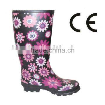 sexy ladies rain boots/rubber boots/rain shoes/galoshes