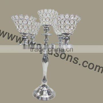 new crystal votive candelabra for decoration used | square base cemetry used candelabra | 2016 new design candelabra