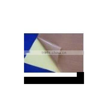 PTFE Coated Fiberglass insulating adhvesive tape with release paper/0.13mm