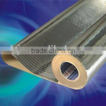 China OEM Adhesive Reinforced Aluminum Foil Tapes Refer to Pipe photo-2