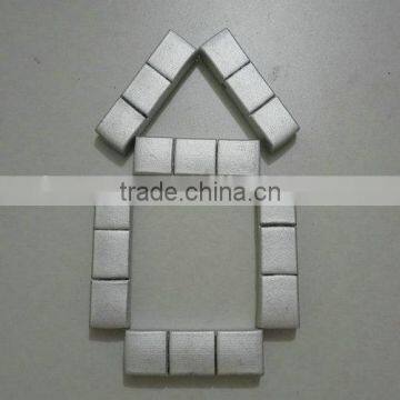 30pcs/box Natural Bamboo Silver Shisha Charcoal