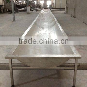 Complete Pig Slaughter House Equipment Bleeding Tank For Hog Abattoir Plant