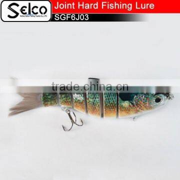 SGF6J03 Six -section Shad Joint Plastic Lure 5" photo-5