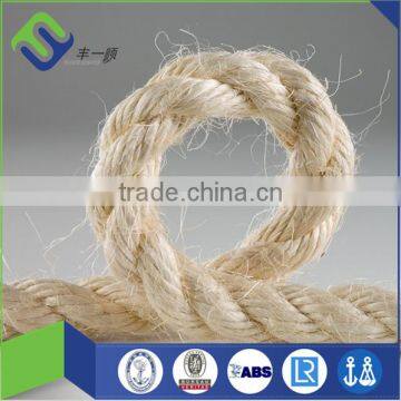 Natural Color Sisal 3 Strand Fiber Rope Free Sample