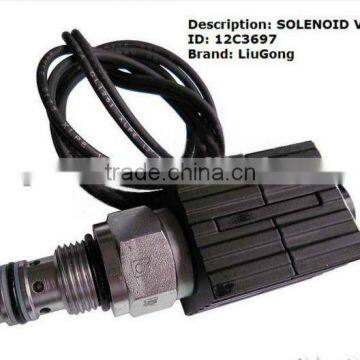 Solenoid Valves Liugong Equipment Part Liugong Spare Part Liugong Machine Part Liugong Genuine Spare Part