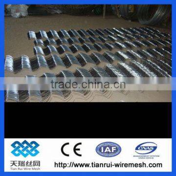 chain link barricade PVC caoted chain wire mesh fabric and HDG frame