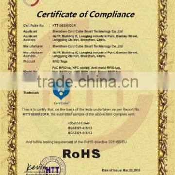 Customized Logo Printing Paper Ultralight Blank NFC Label photo-3