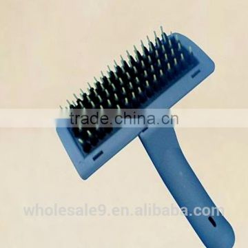 2016 hot selling plastic pet gromming brush