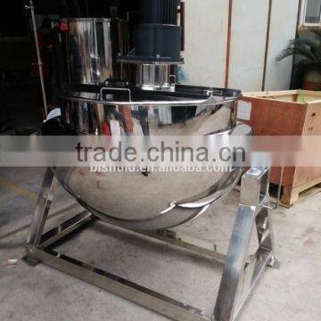 New Style Tilting Jacketed Cooking Porridge Machine,High Quality Porridge Steam Jacket Kettle photo-4