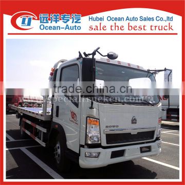 SINOTRUK HOWO 4X2 4ton pulling weight tow truck dimensions