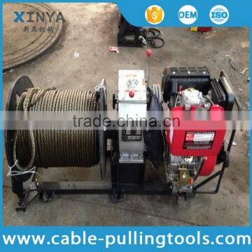 Diesel Wire Rope Winch for Hoisting Cargo or Cable Pulling