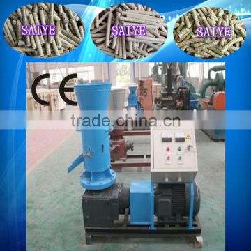 Moving roller wood pellet making machine