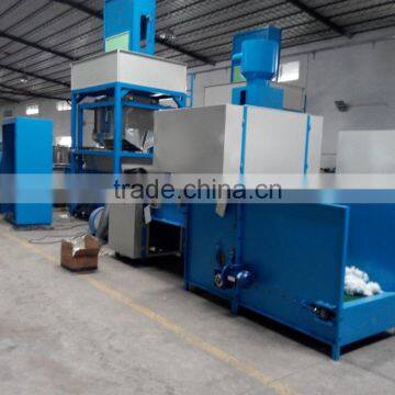 Most Advanced Automatic Fiber Cotton Pillow Weighing Filling System for Sofa Factory photo-4