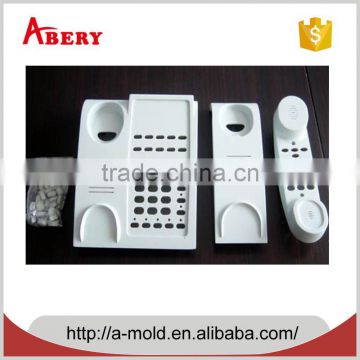 Customized high quality multi-function telephone set,plastic injection molding maker