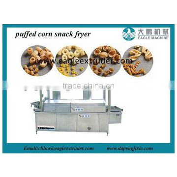 Corn curls frying machine