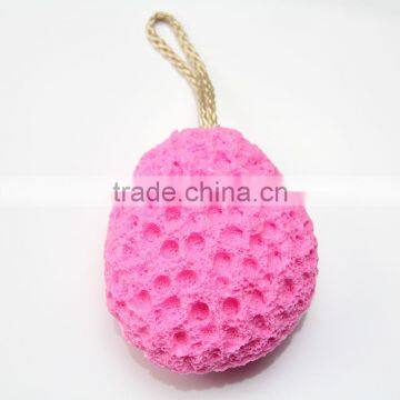 Pink Bath Sponge Exfoliating Body Sponge Scrubbing Tools